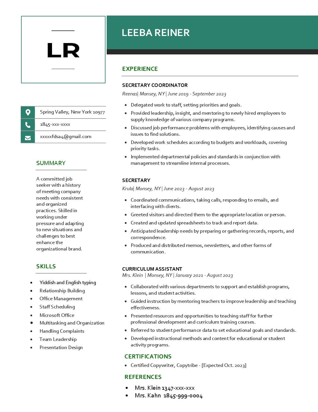 Resume - Image 3